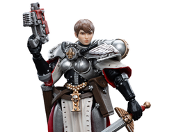 Сестра Битвы Ордена Серебряной Завесы Супериор Эвинка (Warhammer 40k) - КОЛЛЕКЦИОННАЯ ФИГУРКА 1/18 Adepta Sororitas Battle Sisters Order of the Argent Shroud Sister Superior Evinka (JT4614) - JOYTOY