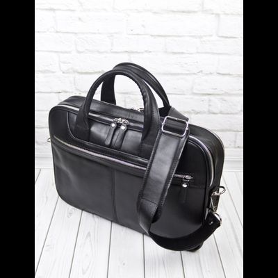 Сумка для ноутбука Montesano Premium black (арт. 1006-51)