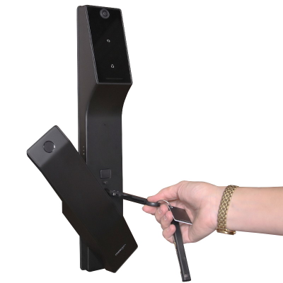 Moorgen T3+ врезная 7 ригелей, видеоглазок, Wi-Fi