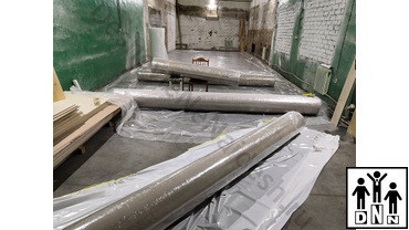 Помост для художественой гимнастики, производство