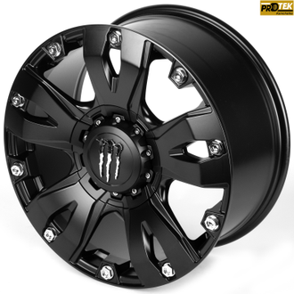 Комплект дисков R20 9,0J ET+35 5*150/5*139,7 Monster iV-542-SM201 Черный матовый (81961)