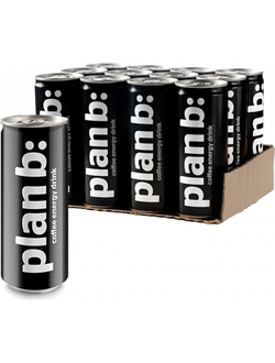 Энергетический напиток План "Б" Энерджи Кофе  250 мл (12 шт)