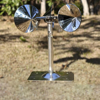 Отпугиватель для птиц зеркальный ветряной с двумя видами креплений