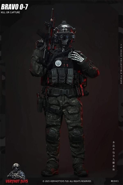 ПРЕДЗАКАЗ - Саймон "Гоуст" Райли (Ghost, CoD Modern Warfare)  - Коллекционная ФИГУРКА 1/6 scale BRAVO 0-7 KILL OR CAPTURE (M001) - VERYHOTTOYS ?ЦЕНА: 17600 РУБ.?