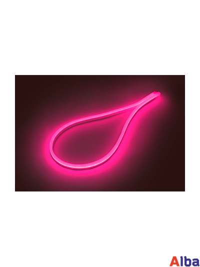 Гибкий неон Flex 220V Розовый