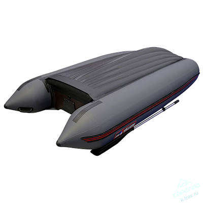Лодка ПВХ Hunterboat Хантер Классика НД 330А Серая