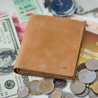 купить кошелек в Москве песочный