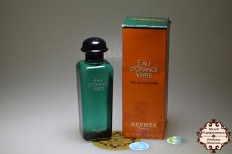 Hermes Eau d`Orange Verte (Эрмес Оранж Верте) одеколон мужской винтажный 2009 года 50ml купить