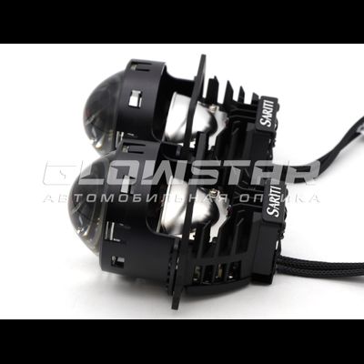 Билед модули Sariti S5 3.0 дюйма, 2 чипа, 5500К, 12V, 45W/55W, крепление 3R