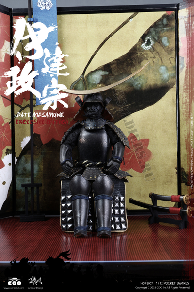 Самурай Датэ Масамунэ, фигурка 1/12 PALM EMPIRES DATE MASAMUNE (EXCLUSIVE EDITION) (PE007) COOMODEL