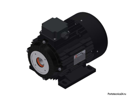 Электродвигатель 4 кВт полый вал 24 мм 230/400 В - 50 Гц, 100 T4 B3 BS AC