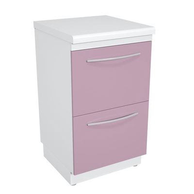 Тумба металлическая с ящиками на подиуме ТМЯ-2.0 Люкс