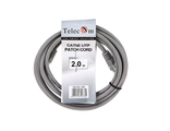 6242755316782	Патч-корд литой TELECOM UTP Кат. 5е, 2 м. (интернет кабель).