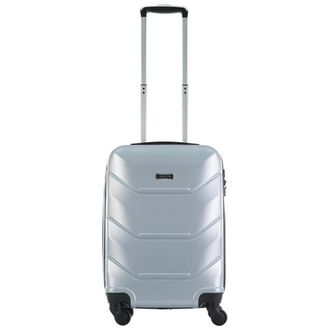 Пластиковый чемодан Freedom серый размер S