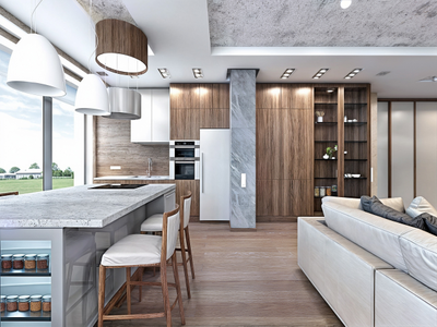 Настроенная сцена интерьера (Artlantis 5)