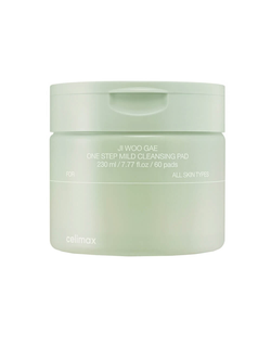 Очищающие пэды для снятия макияжа Celimax Ji Woo Gae One Step Mild Cleansing Pad (60 шт, 230 мл)