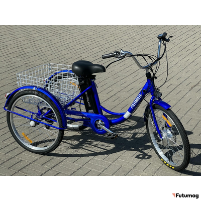 Электровелосипед SmartBalance Fermer синий