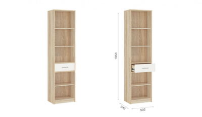 Шкаф-Пенал Стелс 1ящ