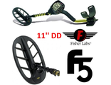 Fisher 5  с поисковой катушкой 11&quot;DD