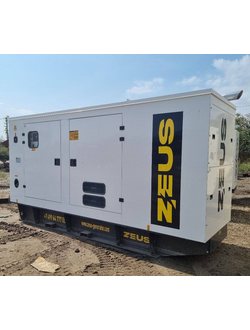 Дизельный генератор ZEUS AD100-T400R в шумозащитном кожухе