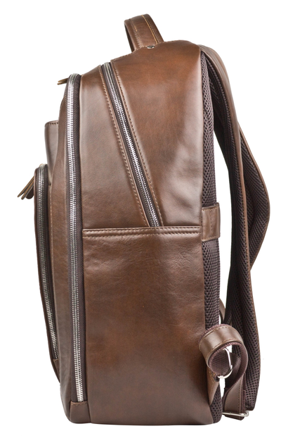 Кожаный рюкзак Montemoro Premium brown (арт. 3044-53)