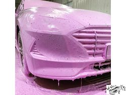 Шампунь для мойки самообслуживания розового цвета