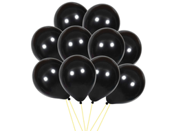 Облако черных шаров
