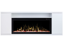 Линейный электрокамин Bergen WT с очагом Saphir 42