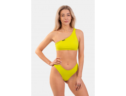 Топ ONE SHOULDER BANDEAU BIKINI TOP  449 Лимонный