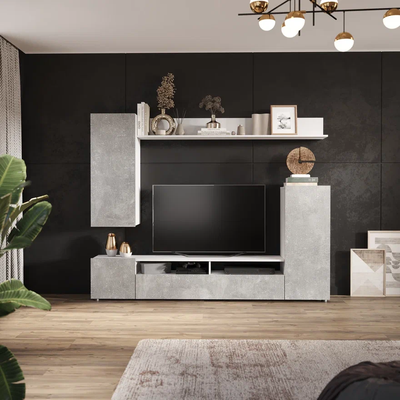 Гостиная Нео, белый жемчуг, ателье светлый