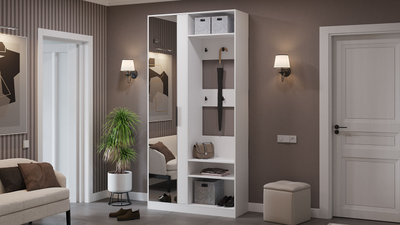 Композиции Прихожей АГАТА 3Я Белый