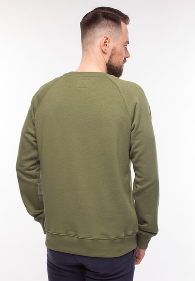 Толстовка Тайга "Горы Зовут" Зеленая