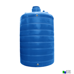 Емкость 15000 литров вертикальная синяя