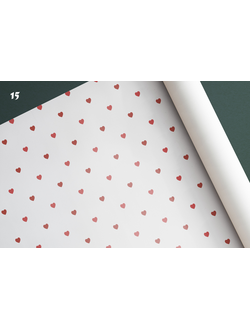 Упаковочная бумага/Сердце ангела ,100х70 см.