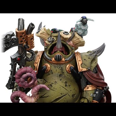 Терминатор Савана Смерти (Warhammer 40K) - КОЛЛЕКЦИОННАЯ ФИГУРКА 1/18 Death Guard Deathshroud Terminator 2 (JT02595) - JOYTOY
