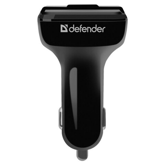 FM-трансмиттер DEFENDER RT-Edge, Bluetooth, USB 2.0, micro SD, черный, 68012