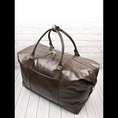 Кожаная дорожная сумка Fidenza Premium brown (арт. 
4036-52)