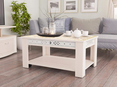 Стол журнальный Агат 30.10 Сосна Астрид-Ваниль