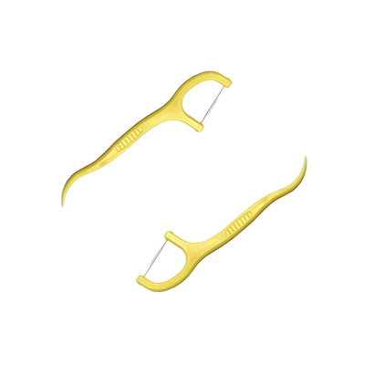 Зубная нить с зубочисткой (грейпфрут) Happy Life 50шт