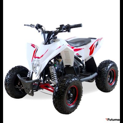 Детский квадроцикл Motax GEKKON 90cc Бензиновый Бело-красный