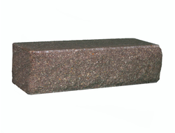 Кирпич гиперпрессованный рваный угловой шоколадный М250