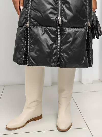 Зимнее пальто бренда Elfina 619-black