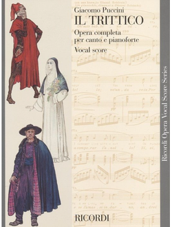 Puccini, Giacomo Il trittico Klavierauszug (en/it) broschiert