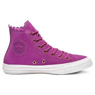 Кеды Converse All Star розовые высокие 563424