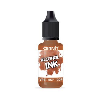 АЛКОГОЛЬНЫЕ ЧЕРНИЛА CERNIT ALCOHOL INK, ЦВЕТ-copper 057 (медь), ОБЪЕМ-20 МЛ