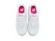 Кроссовки Nike Air Force 1 Low 'Airbrush Pink Gradient' Airbrush White Pink (W)  вид сверху