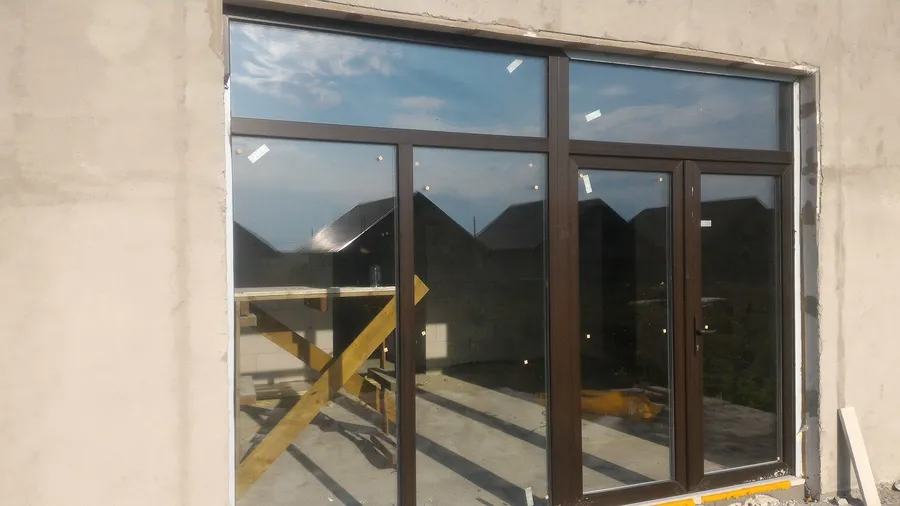 Входная группа с наружной ламинацией с монтажом в г.Владимире