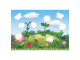 Пластилин на растительной основе (тесто для лепки) ЛУЧ "Цветы", 6 цветов, 360 г, формочки, стек, 26С 1626-08