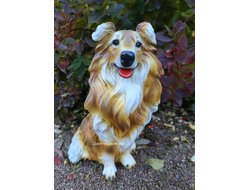 КОЛЛИ - садовая фигура 35*21см  1,3кг   экологичный полистоун Россия  1877/012210* Не боится влаги и перепадов температур.