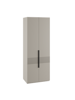 Ника Шкаф 2-х ств. 900*2100*500 (мдф бежевый мат-05 / лдсп кашемир)